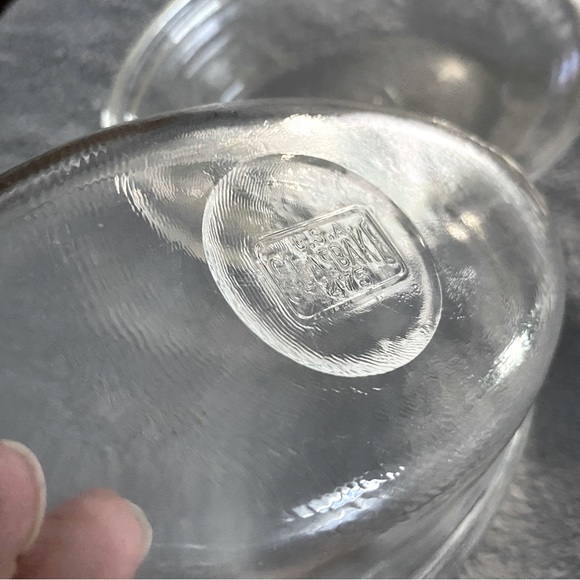 Vintage Glasbake Oblong Bowls - Picture 4 of 4